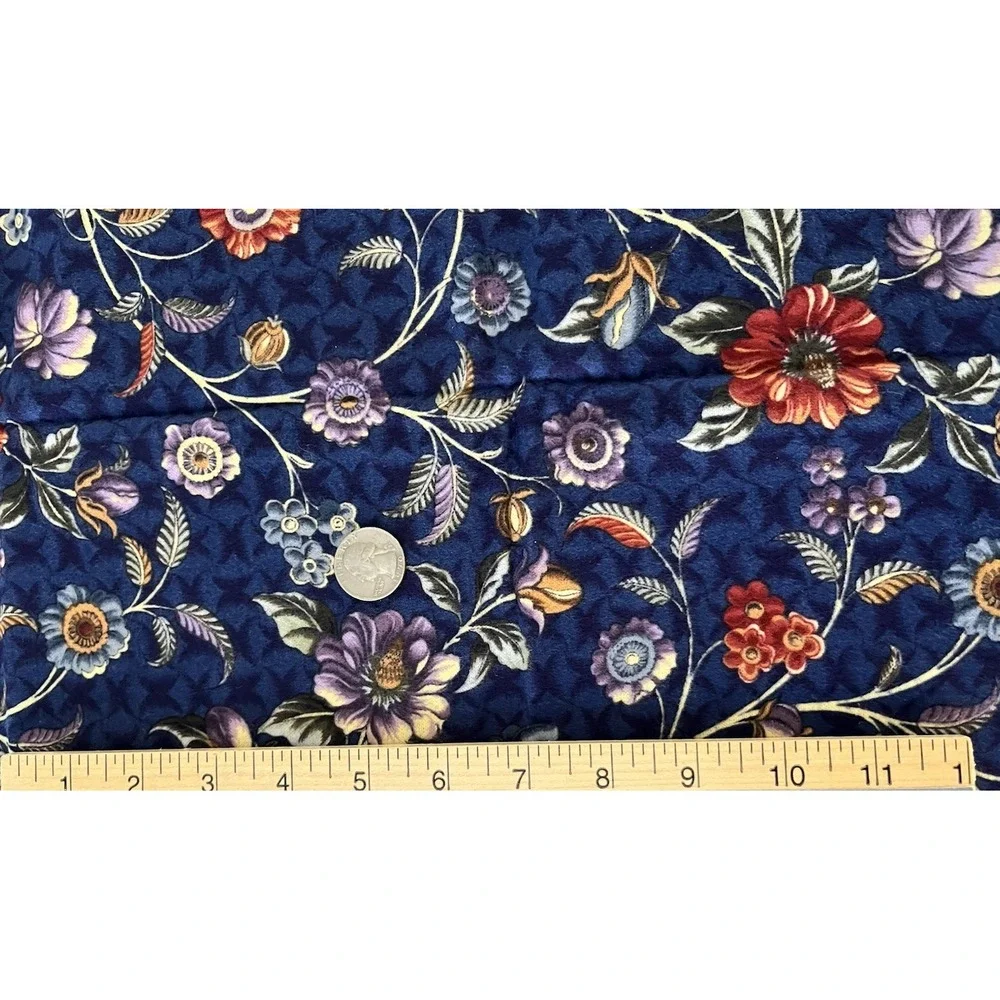 Fabric Quilt Craft Cotton Fons & Porter‎ For Benartex Fabric Style 44DF Floral